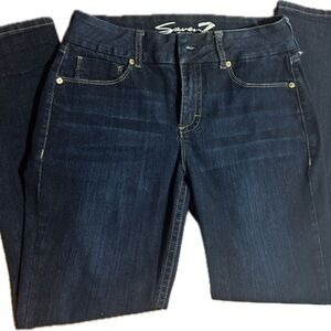 Seven7 Women's Indigo Boot Cut Jeans